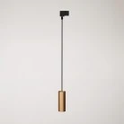 Suspension lamp with Tub-E14 shade for tracks