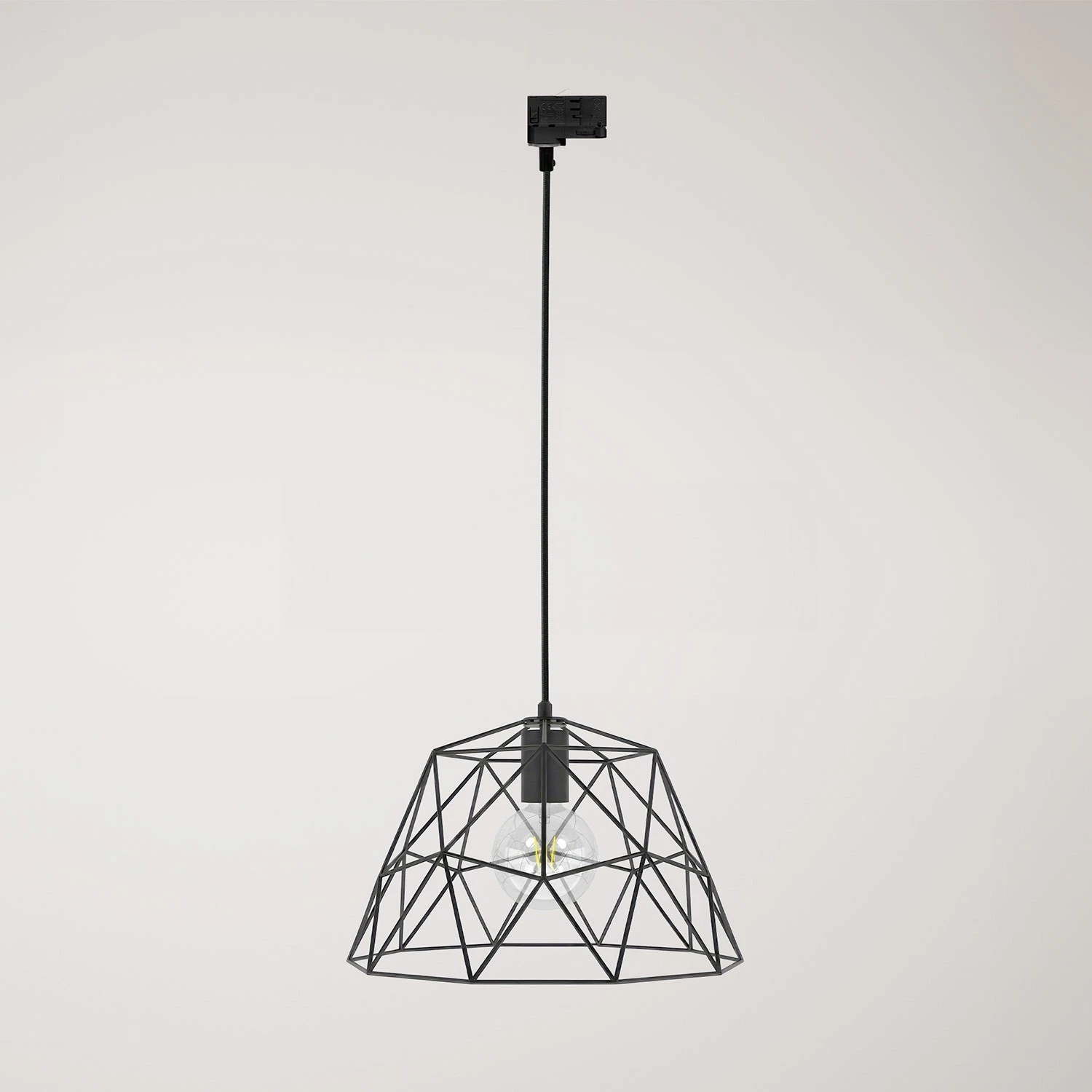 Dome pendant lamp for tracks