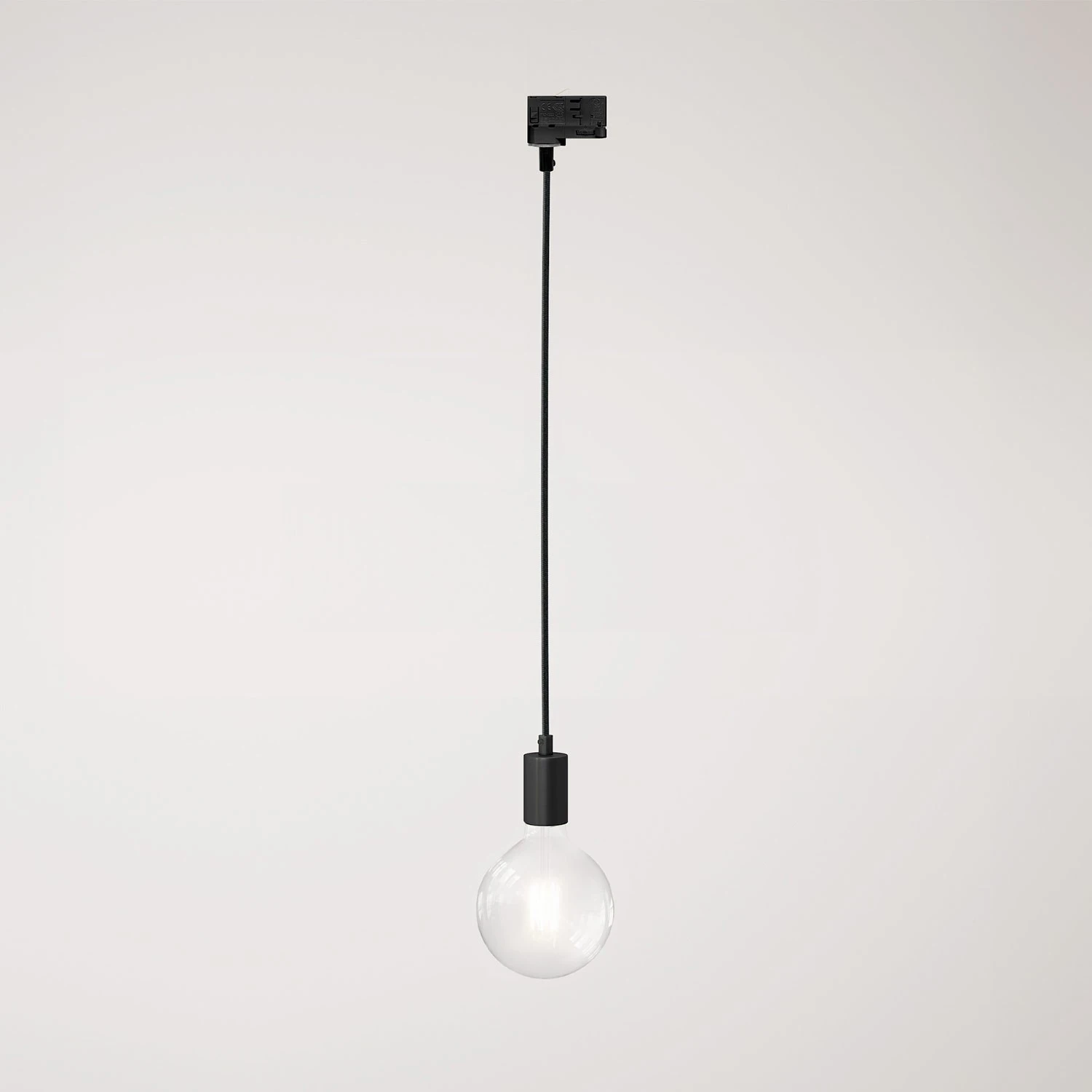 Metal track ceiling lamp