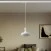 Track pendant lamp with 7cm cable clamp