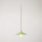 Swing Pastel pendant lamp with shade for track systems