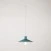 Swing Pastel pendant lamp with shade for track systems