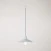 Swing Pastel pendant lamp with shade for track systems