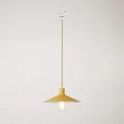 Swing Pastel pendant lamp with shade for track systems
