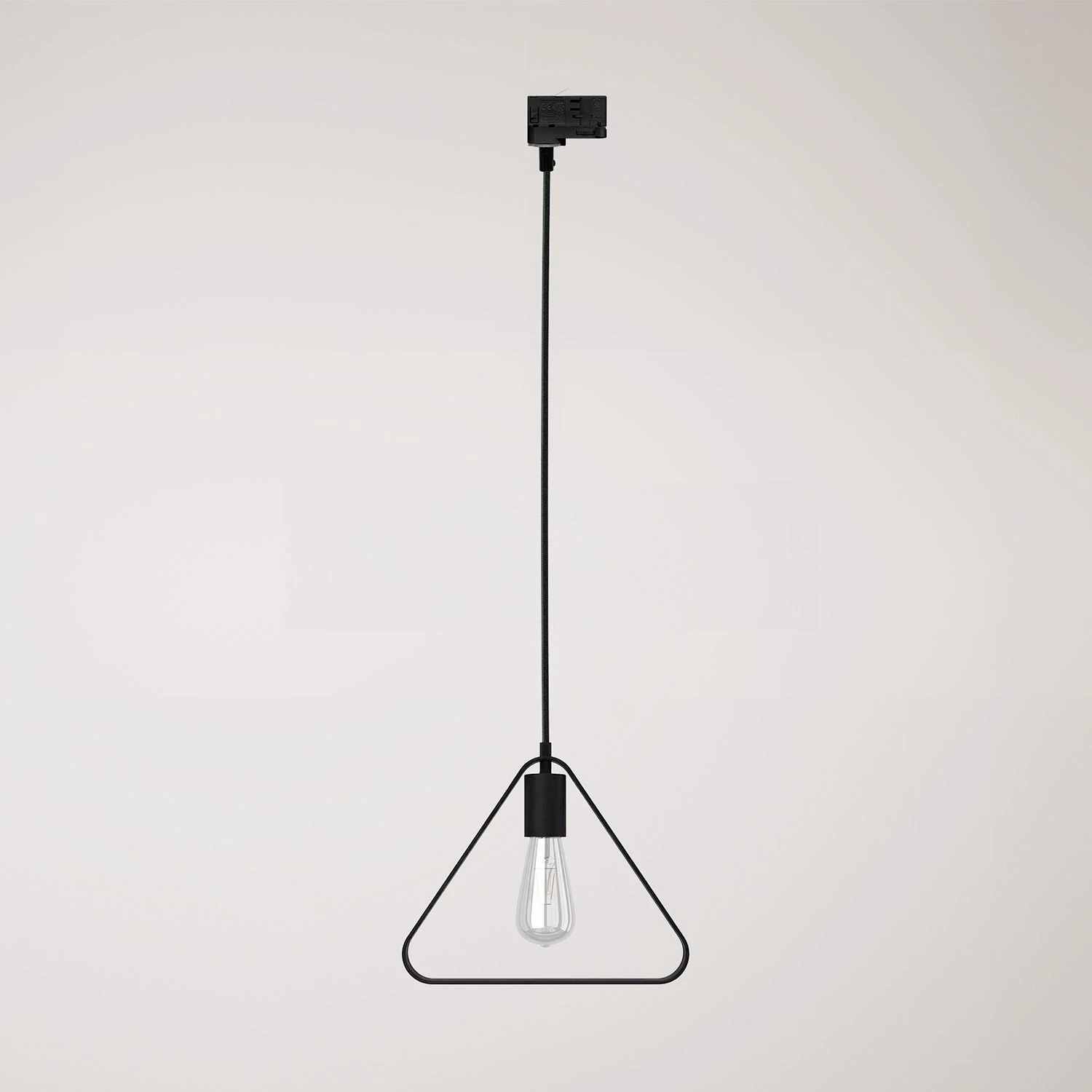 Duedì Apex track pendant lamp with shade