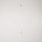 Duedì Apex track pendant lamp with shade