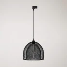 Ghostbell XL caged shade pendant for tracks