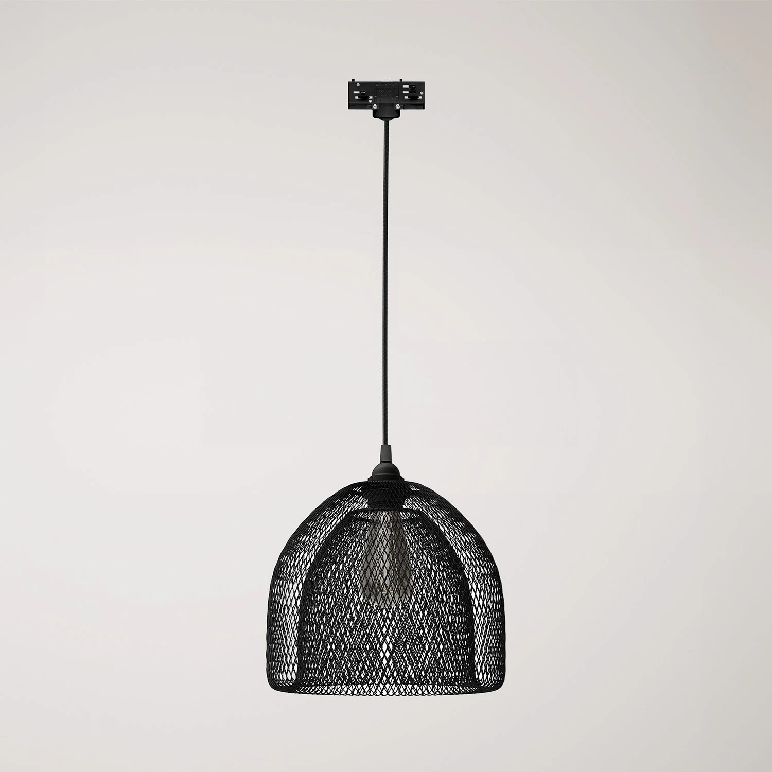 Ghostbell XL caged shade pendant for tracks
