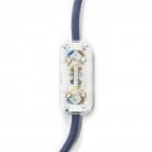 Single-pole inline switch with earth terminal