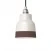 Two-tone ceramic Vaso lampshade, Materia collection - Made in Italy