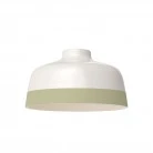 Two-tone ceramic Coppa lampshade, Materia collection - Made in Italy