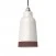 Two-tone ceramic Bottiglia lampshade, Materia collection - Made in Italy