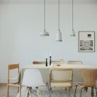 Two-tone ceramic Bottiglia lampshade, Materia collection - Made in Italy