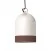 Campana Mini XS two-tone ceramic lampshade, Materia collection - Made in Italy