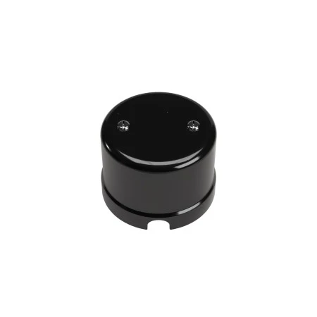 Junction box compatible with porcelain base - Black