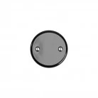 Junction box compatible with porcelain base