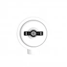 Switch/Diverter kit with butterfly nut and base for Creative-Tubes in white porcelain