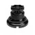 Switch/Diverter kit with knob and base in black porcelain