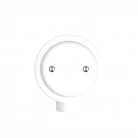 Junction box and base kit for porcelain Creative-Tubes