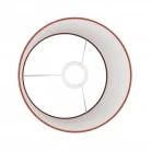 Athena lampshade with socket E27 for table lamp - Made in Italy