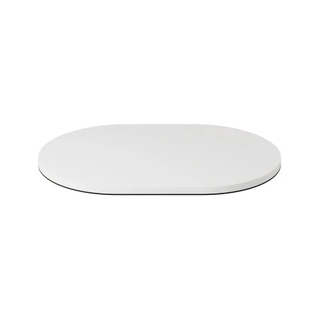 Oval metal base for MAG-Y table lamp - Matt White