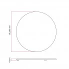Round metal base for MAG-Y floor lamp