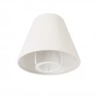 MAG-Y table lamp with round metal base and shade