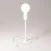 MAG-Y table lamp with round metal base