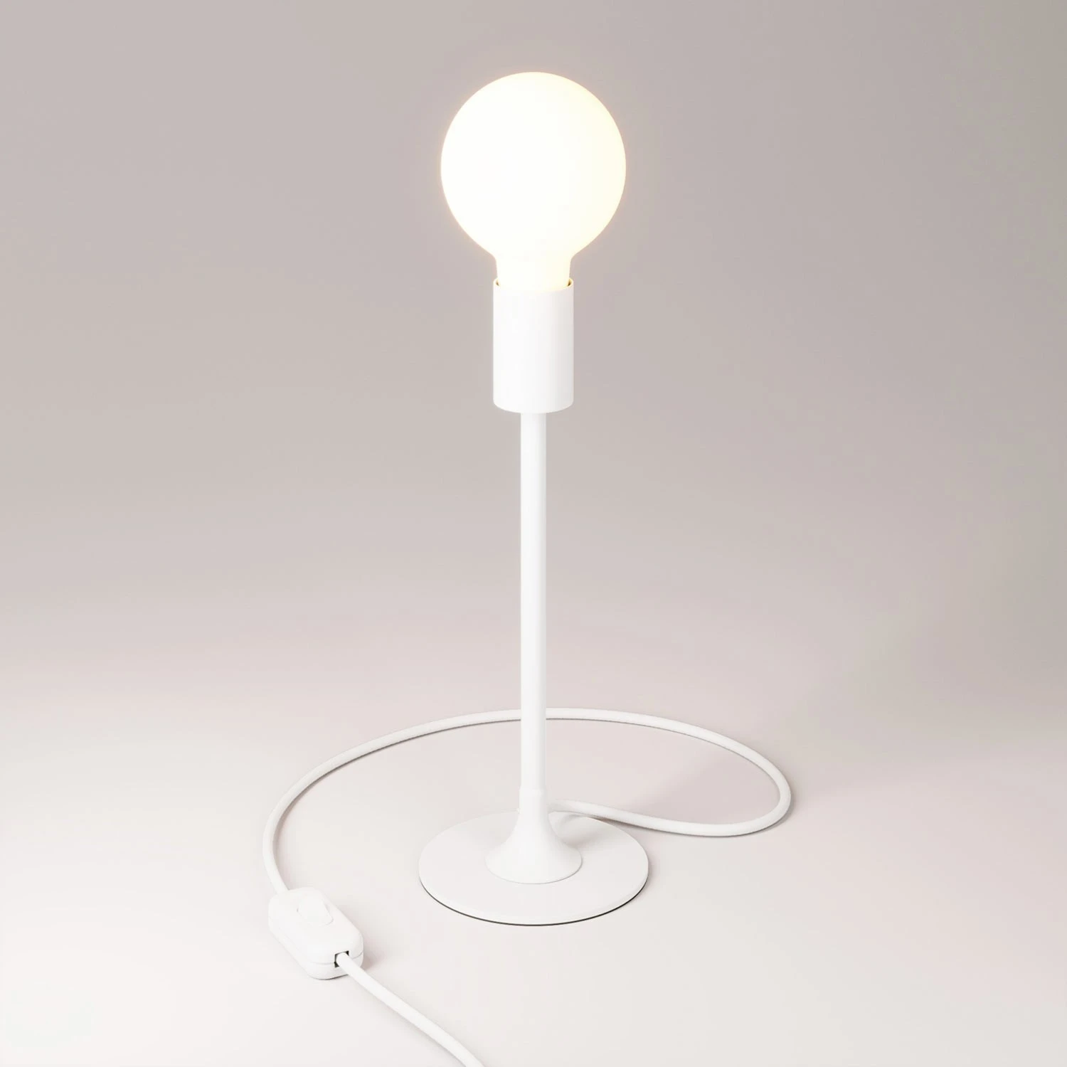 MAG-Y table lamp with round metal base