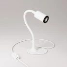 MAG-Y desk lamp with Flex, oval metal base and spot light