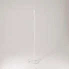 MAG-Y floor lamp with round metal base with fitting for lampshade
