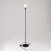 MAG-Y floor lamp with round metal base