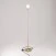 MAG-Y floor lamp with round metal base