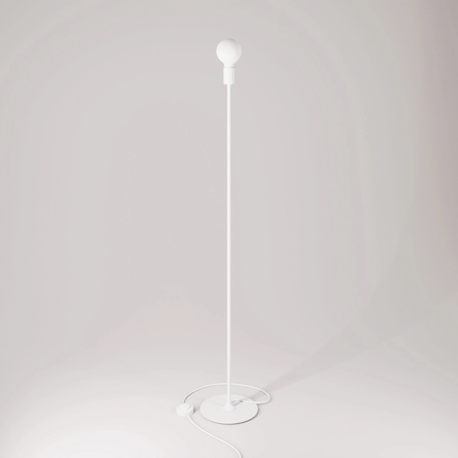 MAG-Y floor lamp with round metal base