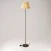 MAG-Y floor lamp with round metal base and shade Impero M