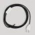 Wiring for lamp with black braided cable 1.80 m