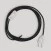 Wiring for lamp with black braided cable 1.80 m