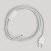 Wiring for lamp with white cotton cable 1.80 m