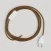 Wiring for lamp with polished and glittered copper cable 1.80 m