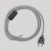 Wiring for lamp with grey linen cable 1.80 m