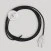Wiring for lamp with black braided cable 3 m