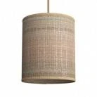 Cylinder fabric lampshade with E27 fitting - 100% Made in Italy