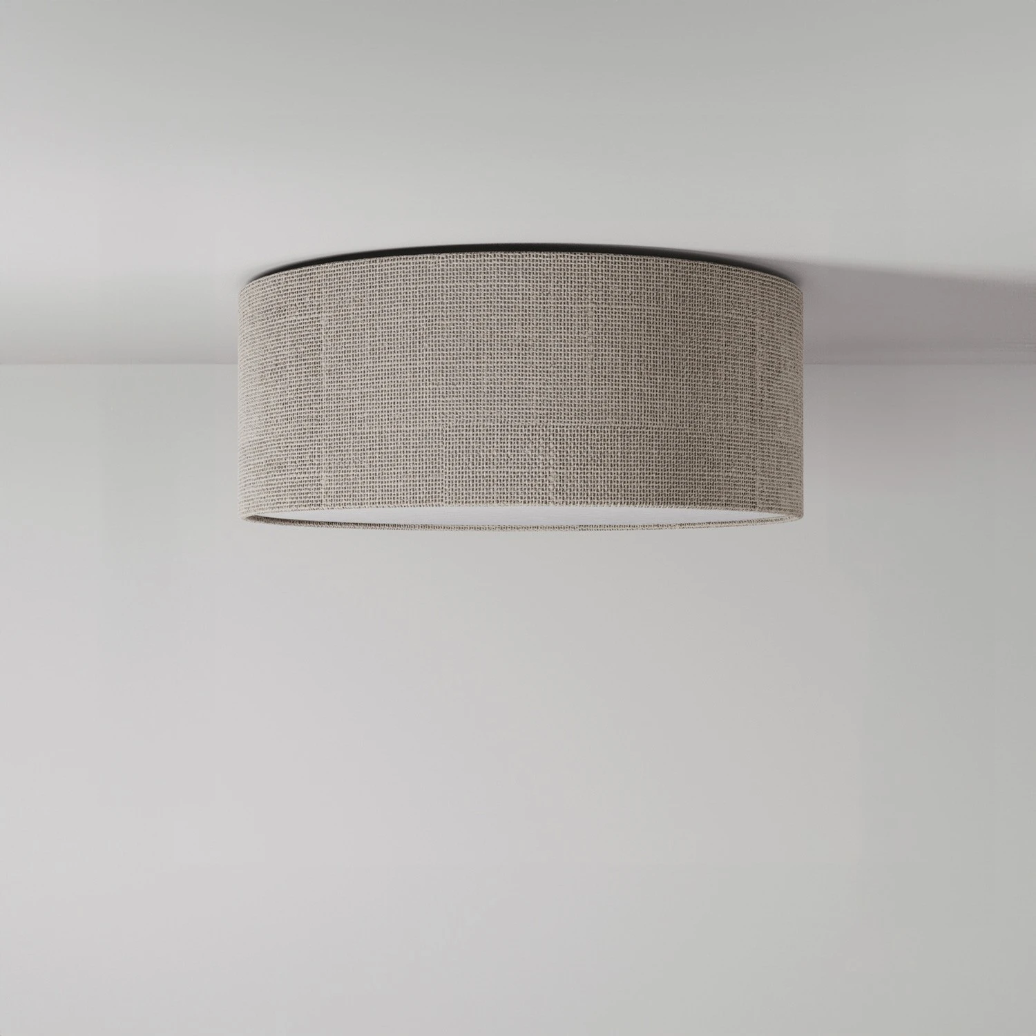 Small fabric ceiling light - Made in Italy