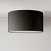 Medium fabric ceiling light - Made in Italy
