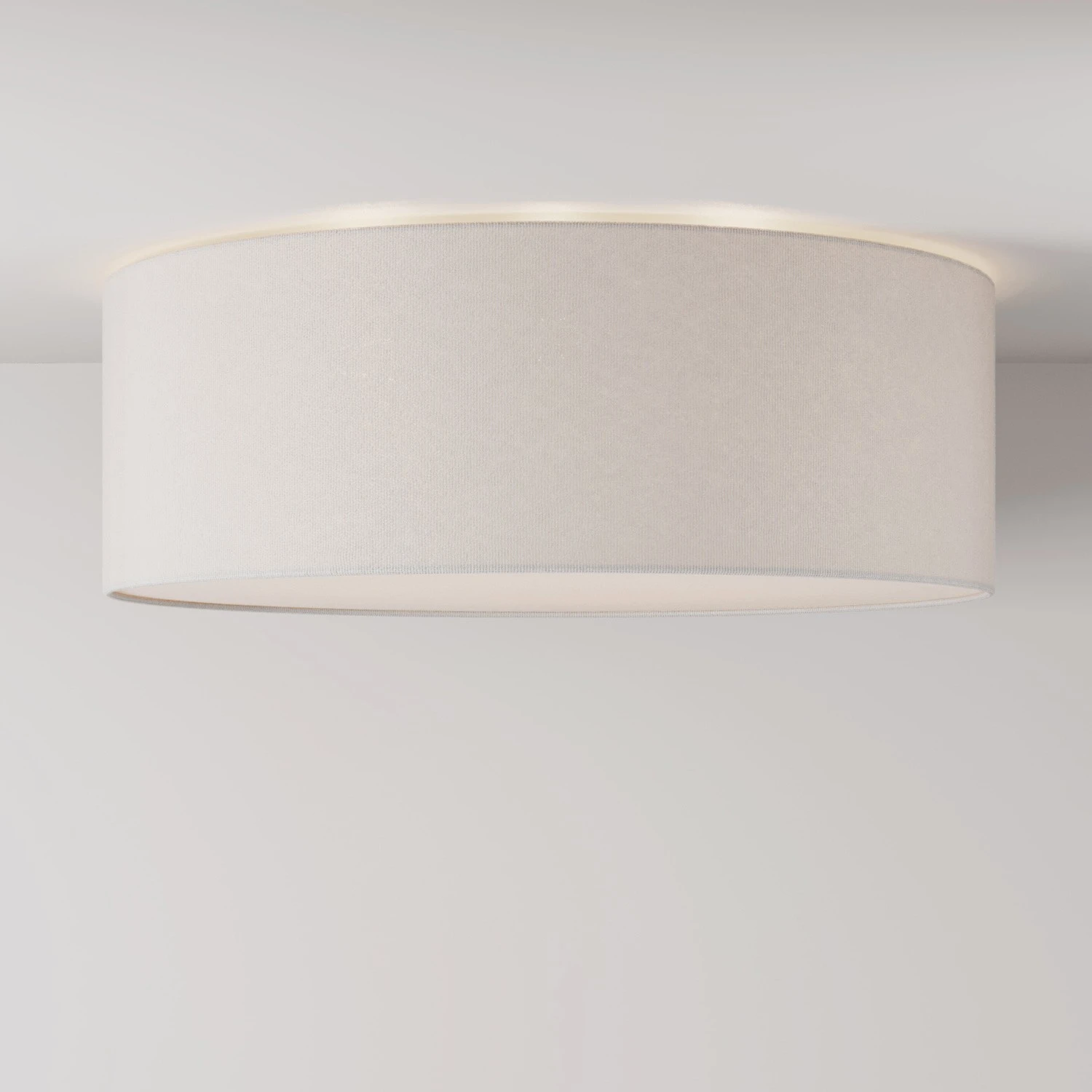 Large fabric ceiling light - Made in Italy