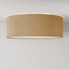 Large fabric ceiling light - Made in Italy