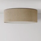 Large fabric ceiling light - Made in Italy