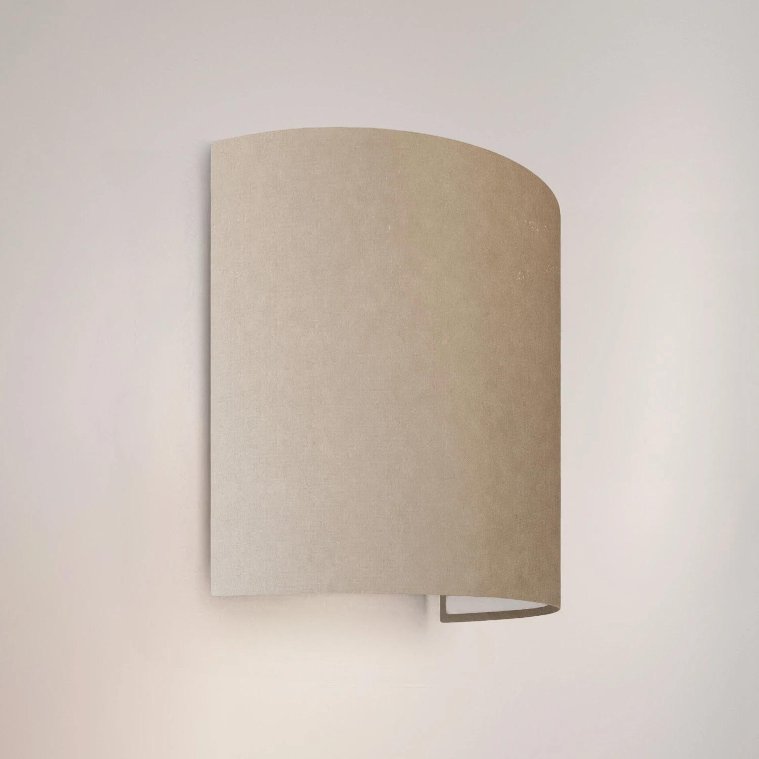 Ventola wall light with fabric shade - Made in Italy