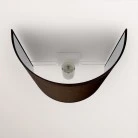 Ventola wall light with fabric shade - Made in Italy