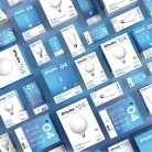 LED Porcelain Effect Light Bulb CRI 95 A60 11W 1055Lm E27 2700K Dimmable - P07